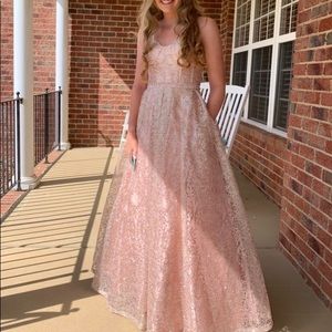 Ballgown prom dress